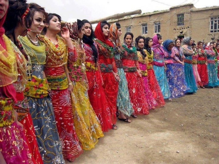 kurdish women iran