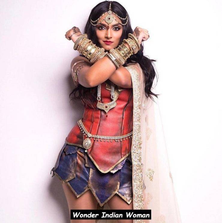 south asian wonder woman - Mo Wonder Indian Woman