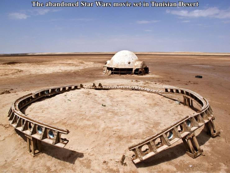 star wars morocco - The abandoned Star Wars movie set in Tunisian Desert