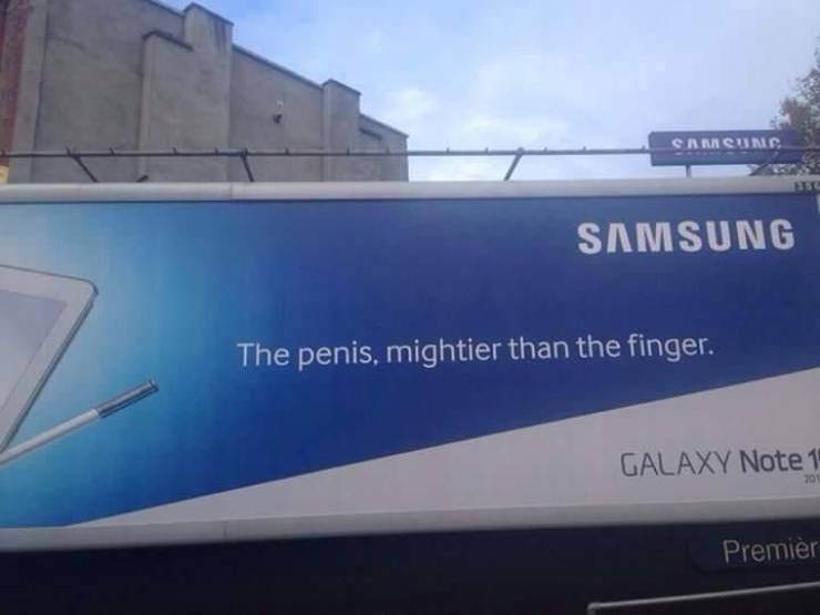 samsung pen is mightier than the finger - Ssum Samsung The penis, mightier than the finger, Galaxy Note 1 Premier