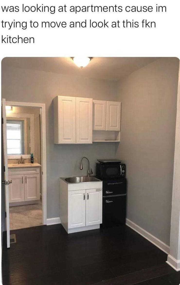 kitchen - was looking at apartments cause im trying to move and look at this fkn kitchen Og