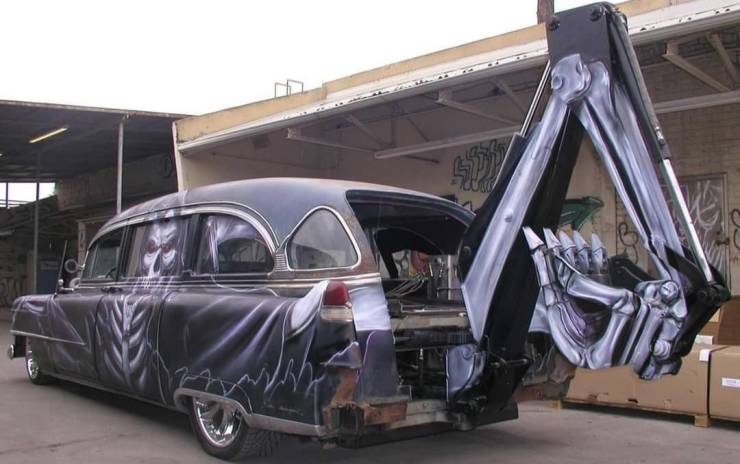 custom hearse