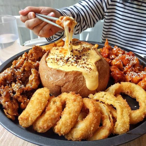 kko kko chicken cheese fondue