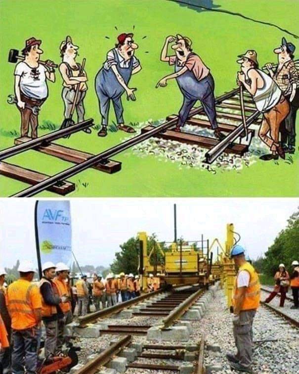 train workers meme - Ave