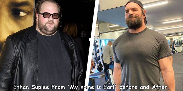 ethan suplee weight loss - Ethan Suplee From 'My name is Earl before and After.