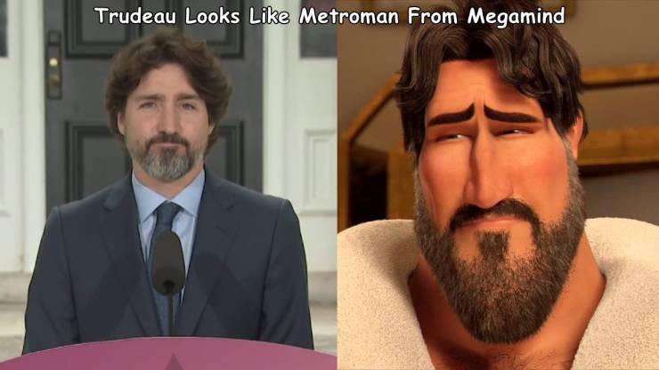 markiplier memes - Trudeau Looks Metroman From Megamind