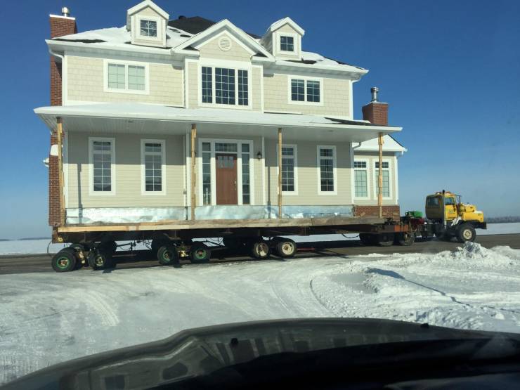 moving a house to a new location - Ww