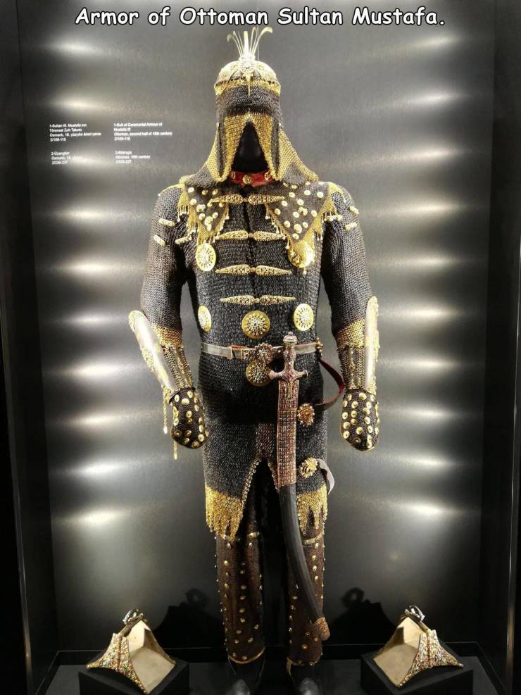 ottoman armor - Armor of Ottoman Sultan Mustafa. 2015 11 3 C335