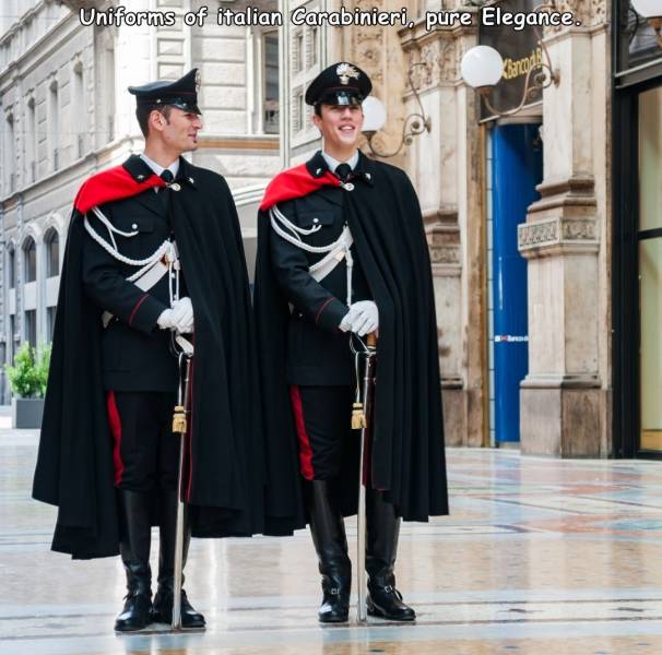 italian carabinieri uniforms - Uniforms of italian Carabinieri, pure Elegance. Kanada or