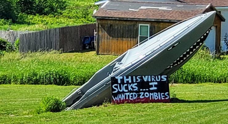 grass - This Virus Sucks... I Wanted Zombiesi
