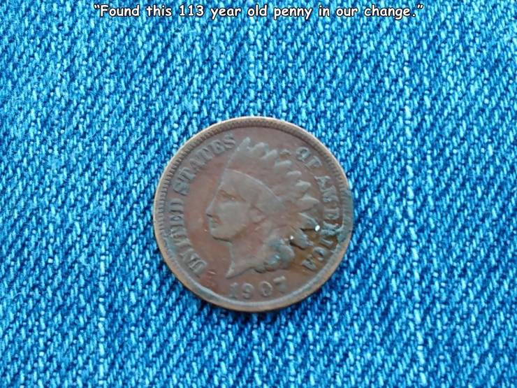 cobalt blue - "Found this 113 year old penny in our change. Spas Ke