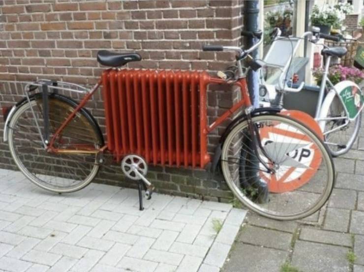 radiator bike - Up