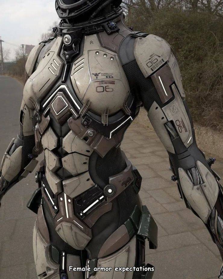 sci fi armor suit - 111 05 3949939 Com Og 5996 Female armor expectations