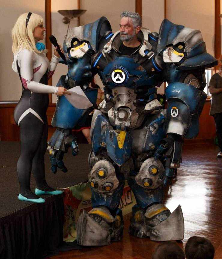 reinhardt overwatch cosplay - 9