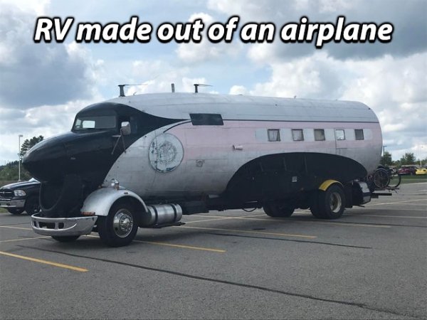 Rv made out of an airplane