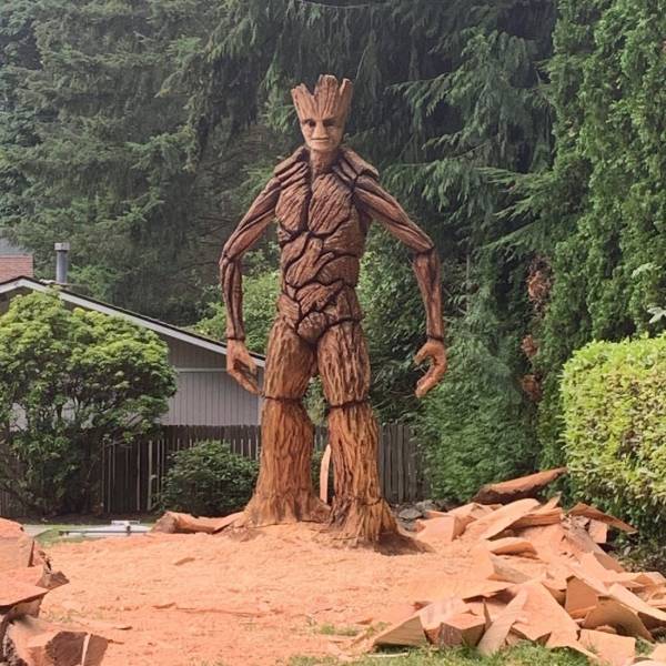 tree from superhero movie groot