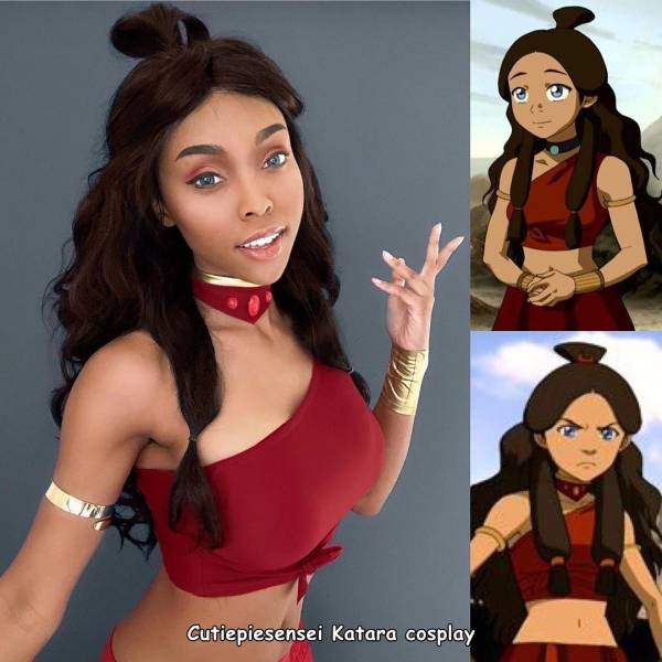 katara cosplay - I Cutiepiesensei Katara cosplay