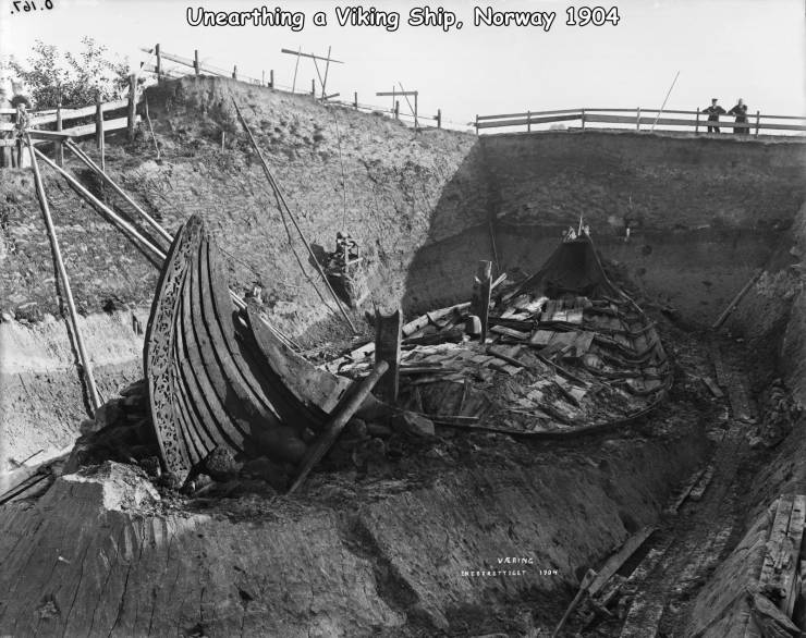 random pics - viking primary sources - Unearthing a Viking Ship, Norway 1904 Varing Energiftiglt 19