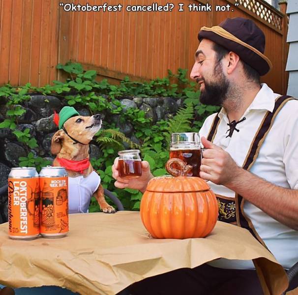 pumpkin - "Oktoberfest cancelled? I think not. 0 Mooien Virt Durxophone Oktoberfest Pilar