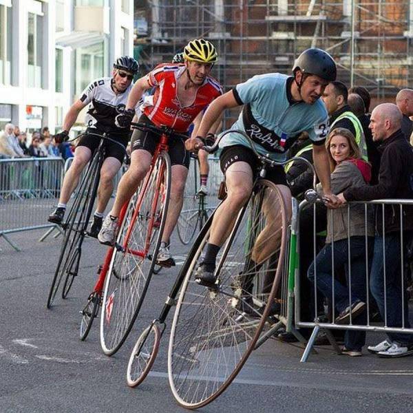 penny farthing racing - . Ralph