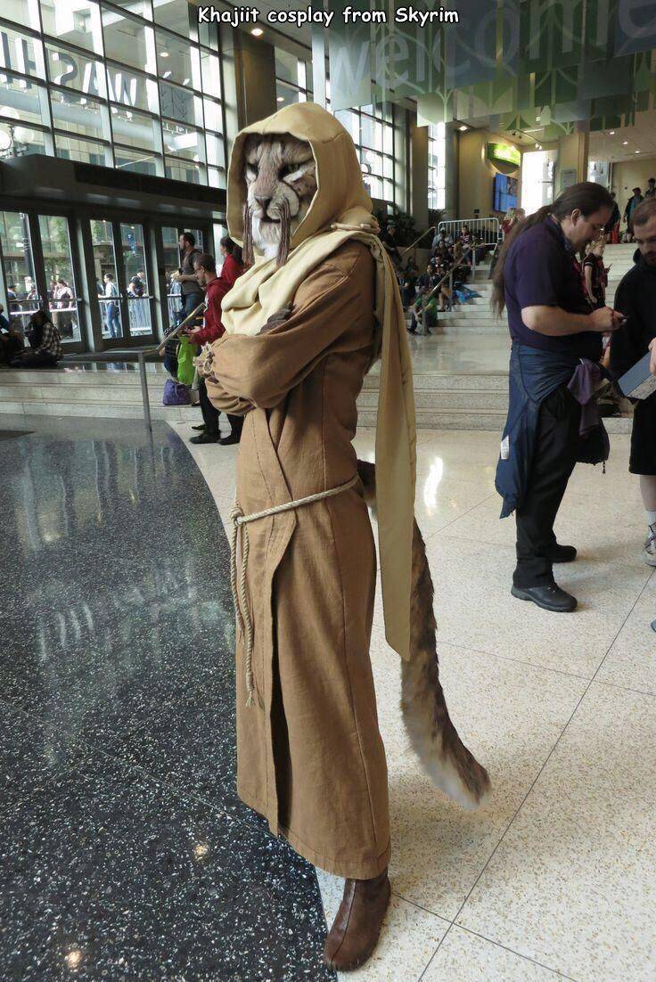 skyrim cosplay - Khajiit cosplay from Skyrim L