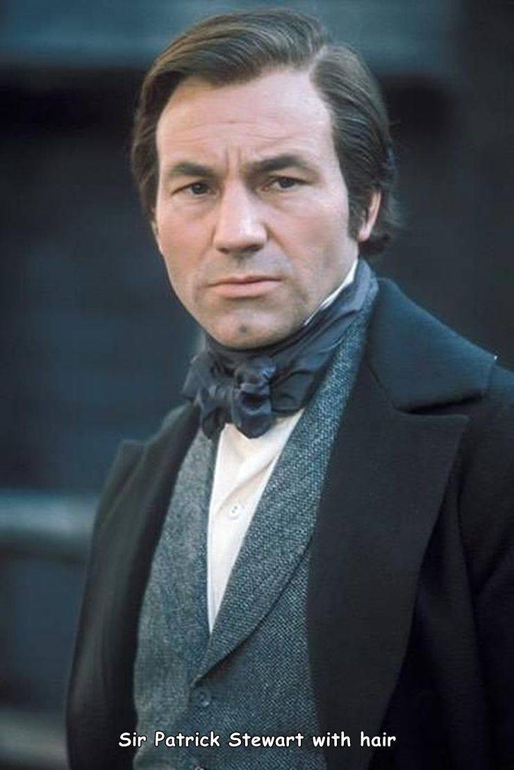 patrick stewart - Sir Patrick Stewart with hair