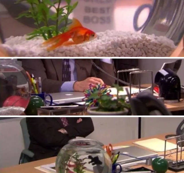 michael scott paper company fish - Boss o