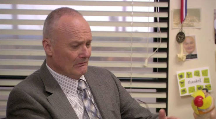 creed bratton crying