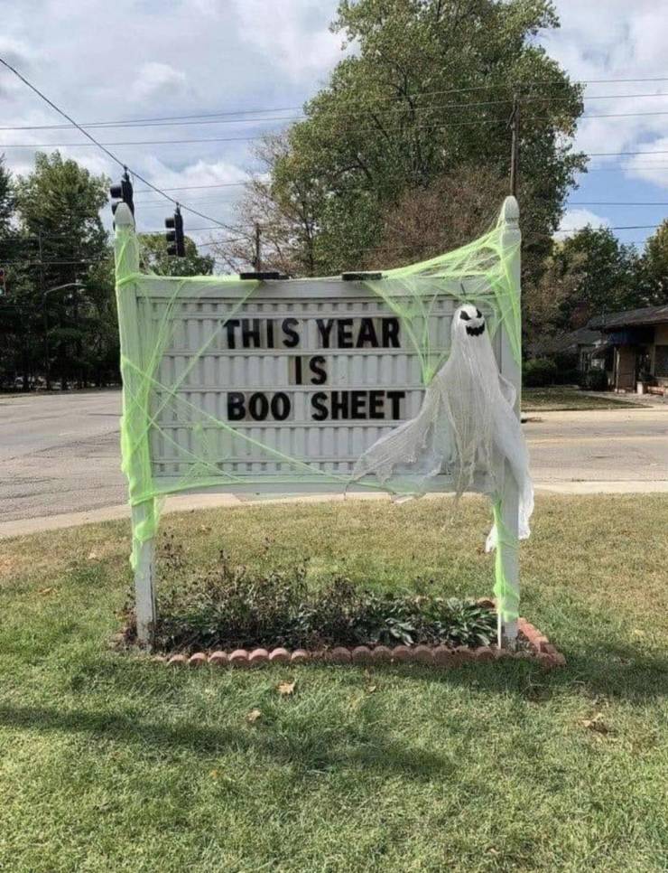 funny pics - This Year Is Boo Sheet