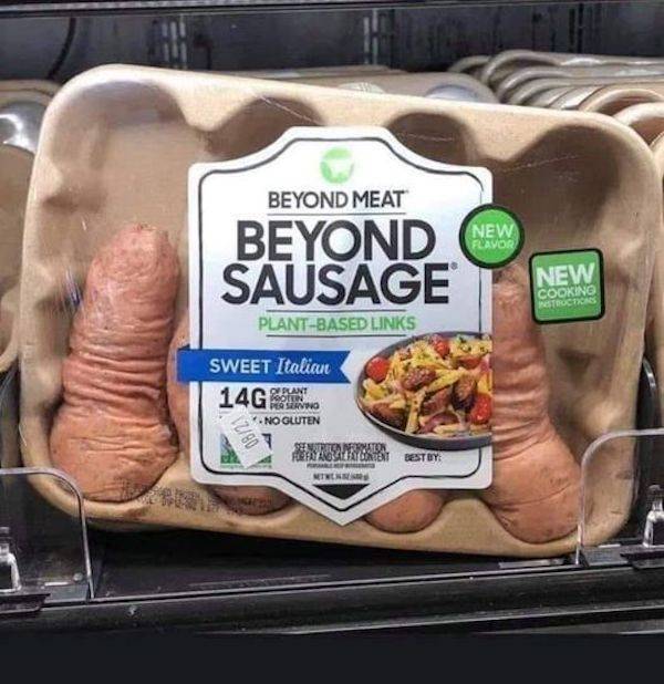 beyond sausage penis - Beyond Meat New Flavor Beyond Sausage New Cooking Structicas PlantBased Links Sweet Italian 14G Of Plant Toon Peservo .No Gluten 1780 98 Triennen Best By Ments
