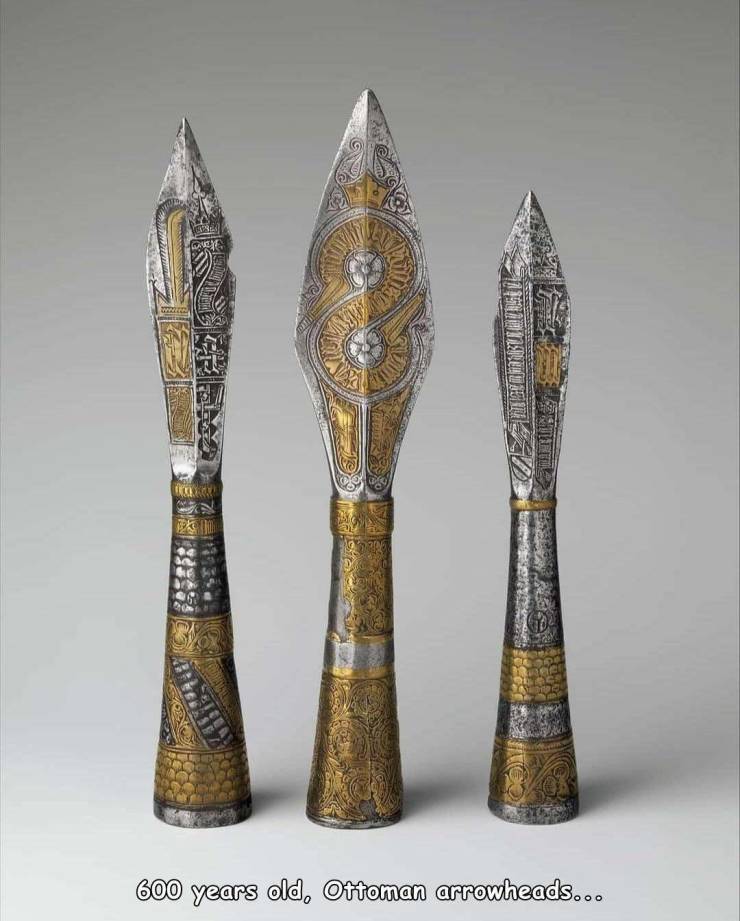 ottoman arrowheads - Hair 600 years old, Ottoman arrowheads...