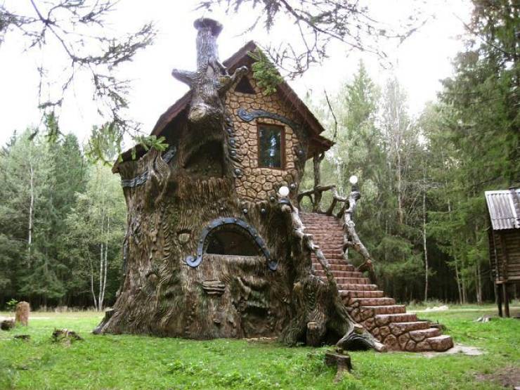 witch cottage tree house