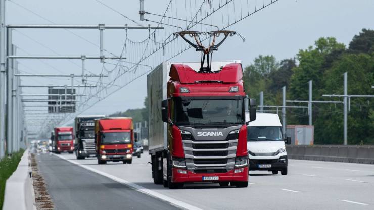 germany electric highway - Scania