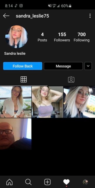 sandra leslie 75 - No Lte 160%. sandra_leslie75 4 155 700 Posts ers ing Sandra leslie Back Message Do