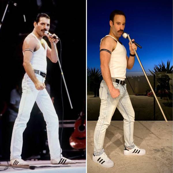 freddie mercury live aid shoes - E