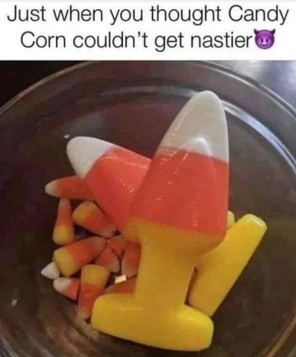 Candy corn - Just when you thought Candy Corn couldn't get nastier