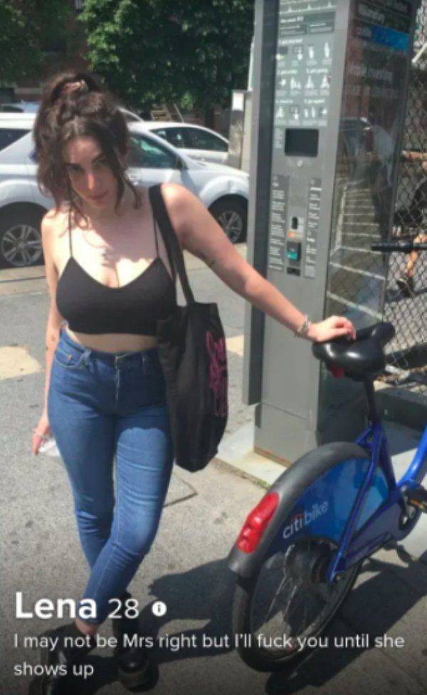 car - citi bike Lena 280 28 I may not be Mrs right but I'll fuck you until she shows up