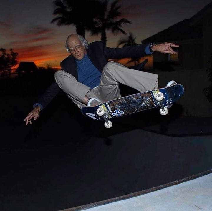 tony hawk as larry david