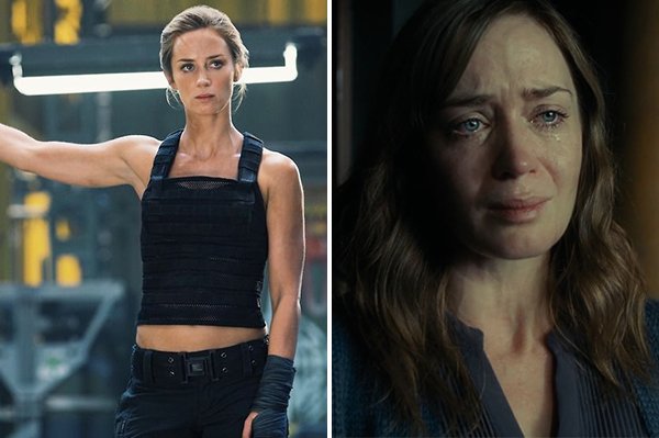 Emily Blunt Edge of Tomorrow vs The Girl on the Train