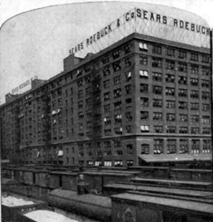 Sears, 1892 Founded by Richard Warren Sears and Alvah Curtis Roebuck in 1892, and reincorporated by Richard Sears and Julius Rosenwald in 1906.