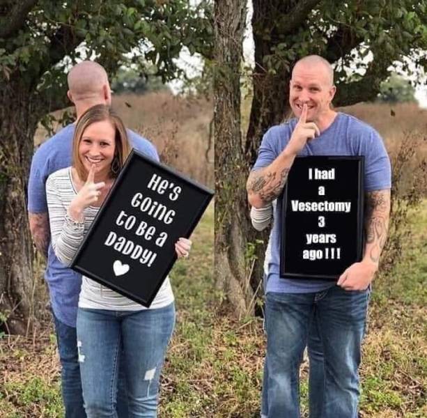 vasectomy pregnancy announcement - He's Going to Be a Daddy! I had a Vesectomy 3 years ago!!!