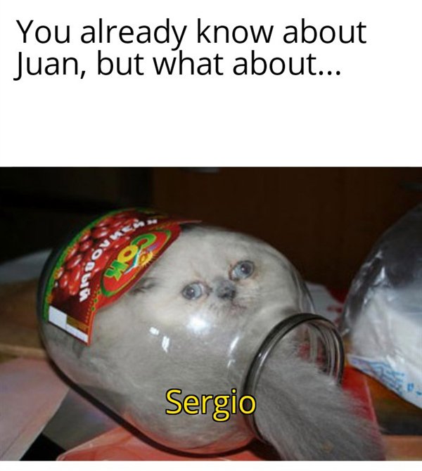 stupid kitty - You already know about Juan, but what about... Donne Sergio