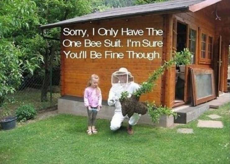 Sorry, I Only Have The One Bee Suit. I'm sure You'll Be Fine Though.