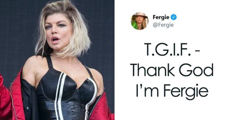 black eyed peas forge - Fergie T.G.I.F. Thank God I'm Fergie