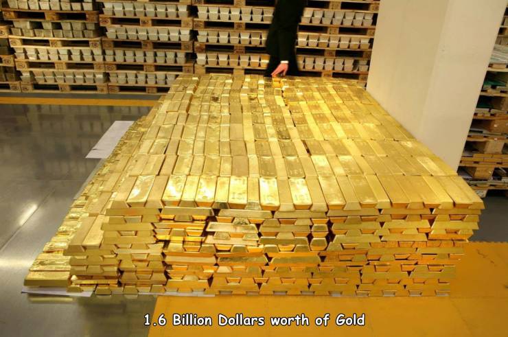 gold billion dollar - 1.6 Billion Dollars worth of Gold