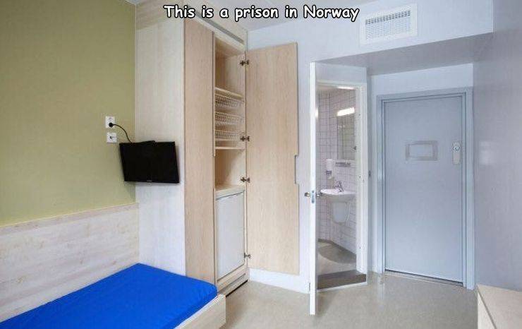 funny random pics - norway solitary confinement - This is a prison in Norway