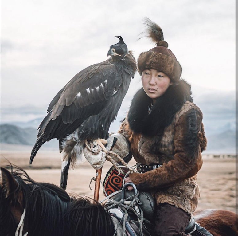 mongolian eagle hunters - Es