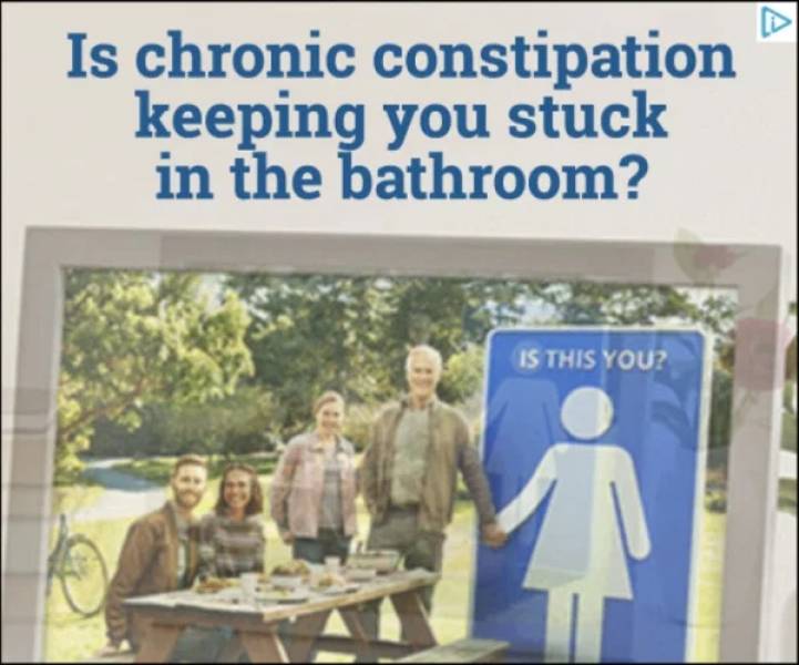 community - A Is chronic constipation keeping you stuck in the bathroom? Is This You?