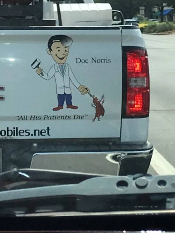 bumper - Doc Norris "All His Patients Die" obiles.net
