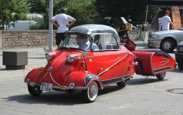 funny photos - antique car - Bw B 158